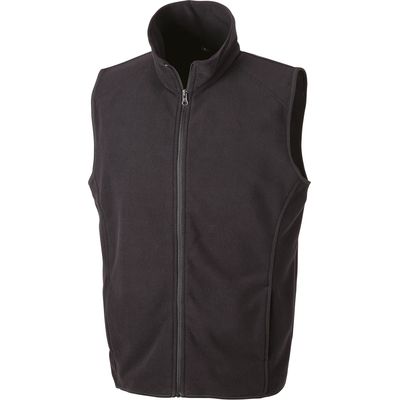 Chaleco Micropolar Antipilling Black Xl