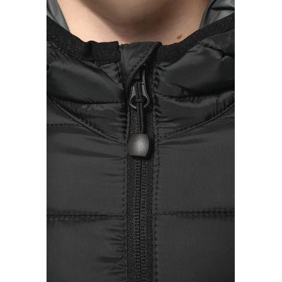 Chaqueta acolchada con capucha infantil