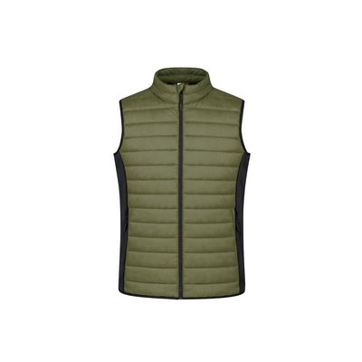 Chaleco acolchado soft shell Verde Militar S