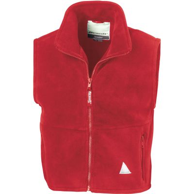 Chaleco polar para niños Red 10/12 Ans