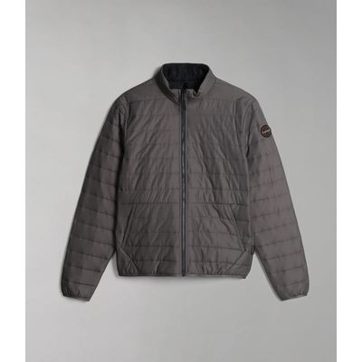 Chaqueta corta con relleno reciclado Gray Granit M
