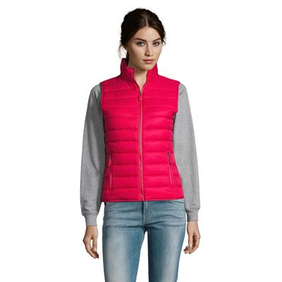 Chaleco Acolchado 180g Mujer Dark Pink M