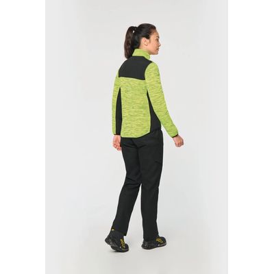Chaqueta mujer con softshell hidrófugo