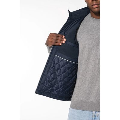 Chaleco polar hombre con bolsillos