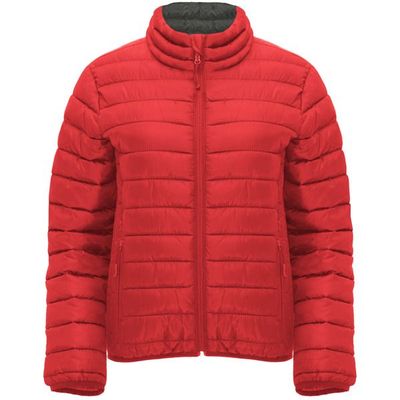 Chaqueta Acolchada de Mujer Rojo Xl
