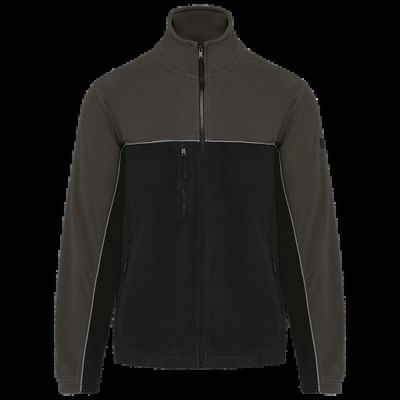 Chaqueta micropolar bicolor Black / Dark Grey Xs