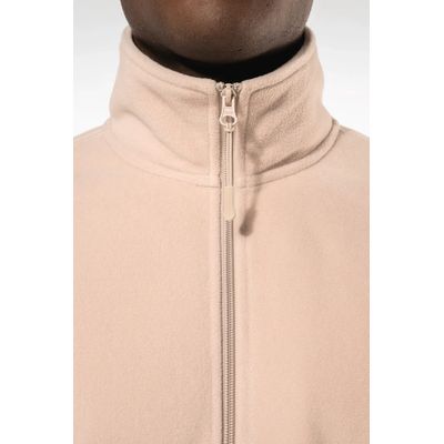 Chaqueta polar ajustable con cordón elástico