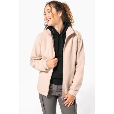 Chaqueta polar ajustable con cordón elástico
