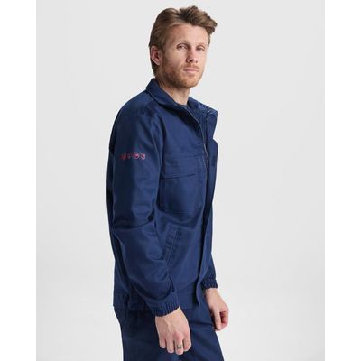Chaqueta en tejido ignifugo
