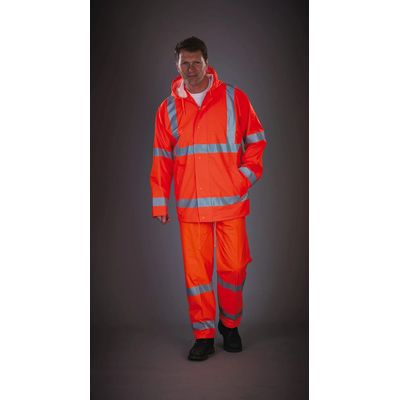 Chaqueta Alta Visibilidad Hi Vis Orange S