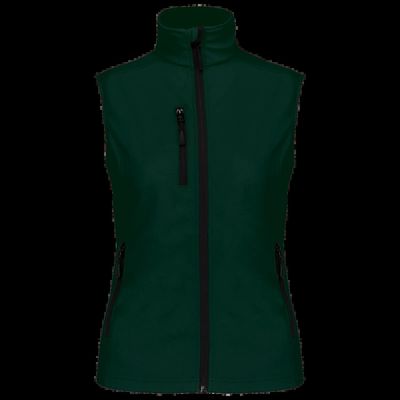 Chaleco sofshell mujer impermeable Bottle Green Xl