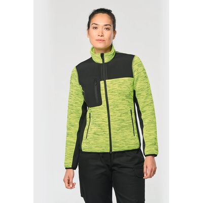 Chaqueta mujer con softshell hidrófugo