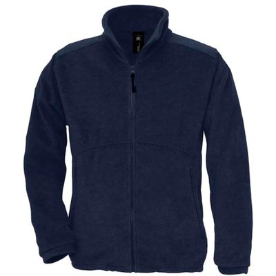 Chaqueta polar con cremallera Navy 3Xl