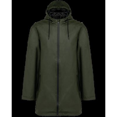 Chubasquero unisex impermeable Khaki Green Xs