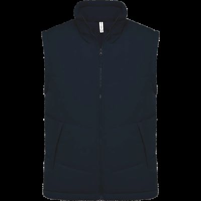 Chaleco acolchado unisex con forro polar Navy Xxl
