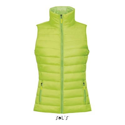 Chaleco Acolchado 180g Mujer Tilo Fluor S