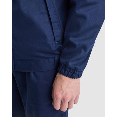 Chaqueta en tejido ignifugo