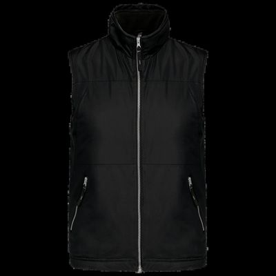 Chaleco polar hombre con bolsillos Black S