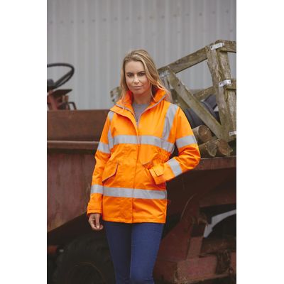 Chaqueta para exterior alta visibilidad de mujer