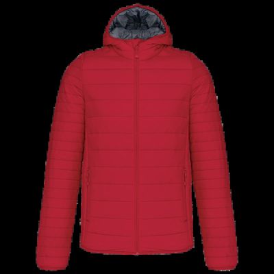 Chaqueta acolchada con capucha Red L