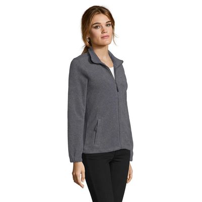 Chaqueta Polar Mujer con Bolsillos