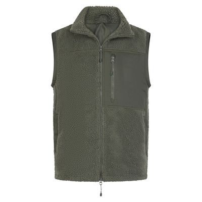 Chaleco 100% poliéster Dark Olive M