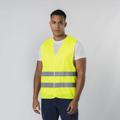 Chaleco fluorescente reflectante homologado