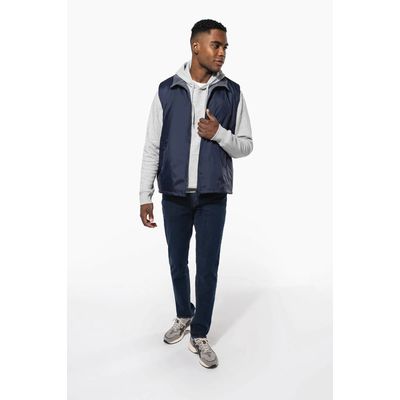 Chaleco polar unisex con cremallera