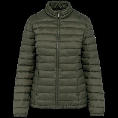 Chaqueta acolchada ligera para mujer Organic Khaki L