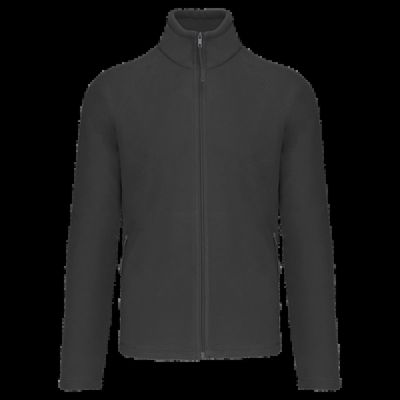 Chaqueta micropolar con cremallera hombre Dark Grey 4Xl