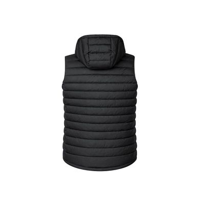 Chaleco unisex RPET con capucha y bolsillos