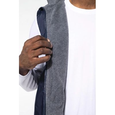 Chaleco polar unisex con cremallera