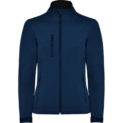 Chaqueta Softshell Mujer con Forro Polar Marino M