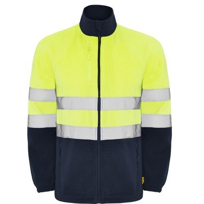 Chaqueta Polar Alta Visibilidad Marino/Amarillo Fluor 2Xl