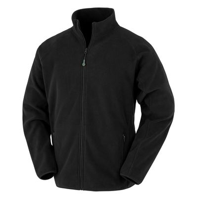 Chaqueta térmica polar reciclada Black Xxl