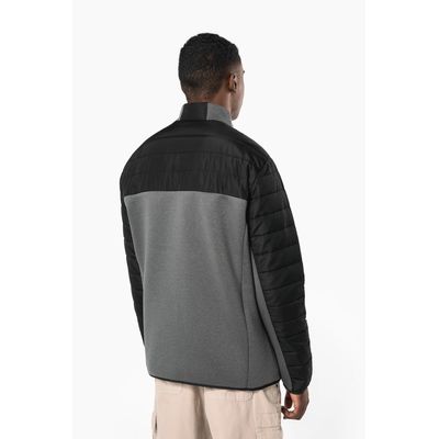 Chaqueta acolchada hombre cuello alto