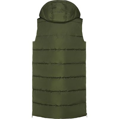 Chaleco acolchado de mujer cuello alto