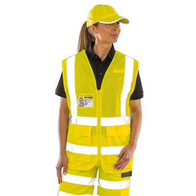 Chaleco de seguridad de rejilla