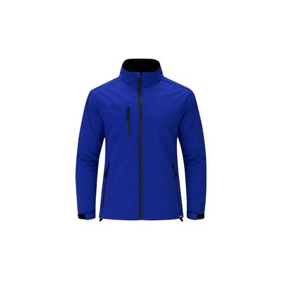 Chaqueta Soft Shell RPET impermeable Azul L