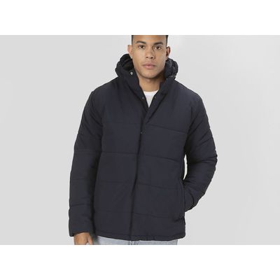 Chaqueta Acolchada con Capucha Fija