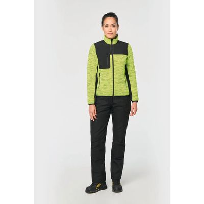 Chaqueta mujer con softshell hidrófugo
