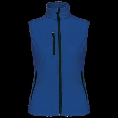 Chaleco sofshell mujer impermeable Dark Royal Blue Xxl