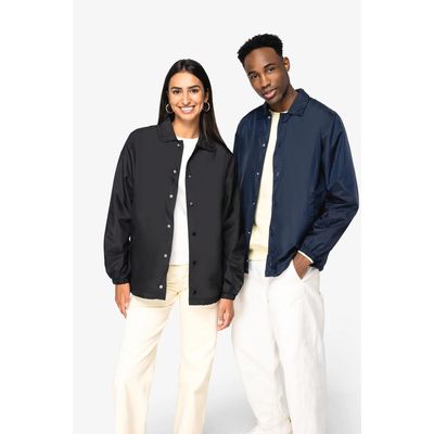 Chaqueta cortavientos unisex Black Xs