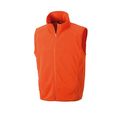 Chaleco Micropolar Antipilling Orange S