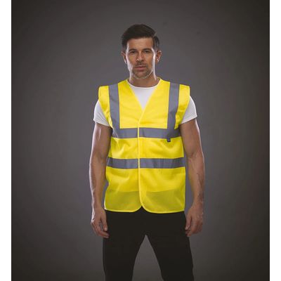 Chaleco alta visibilidad reciclado