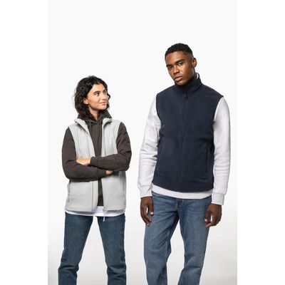 Chaleco micropolar reciclado unisex