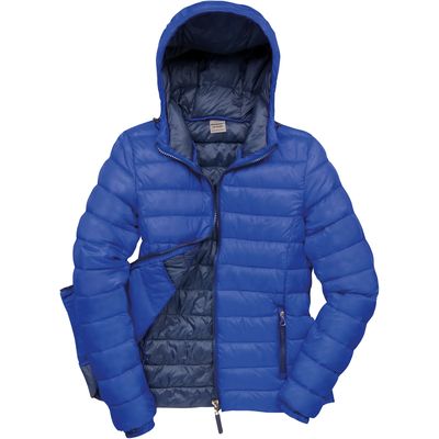 Chaqueta nylon acolchada mujer Royal Blue / Navy Xs