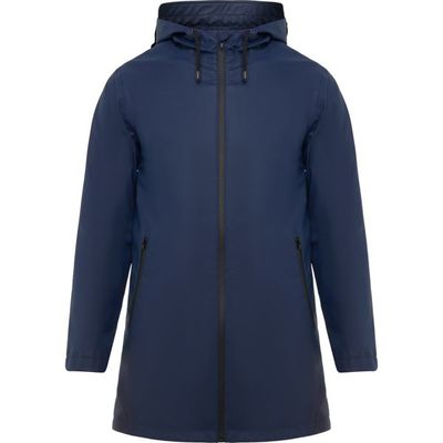 Chubasquero Impermeable con Capucha Marino Xl
