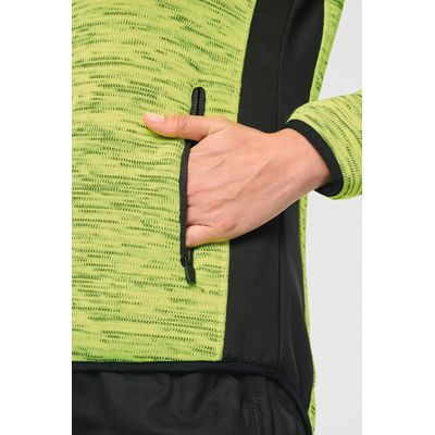 Chaqueta mujer con softshell hidrófugo