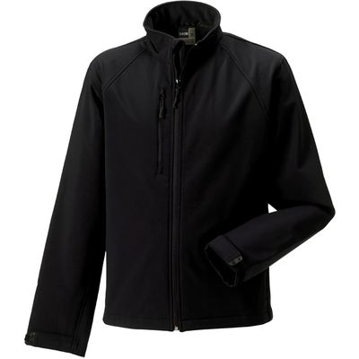 Chaqueta Softshell hombre impermeable Black Xxl
